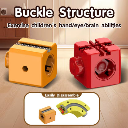 STEM Educational Electronic Train Construction Set with DIY Assembly Magic Track and Versatile Building Blocks for Kids